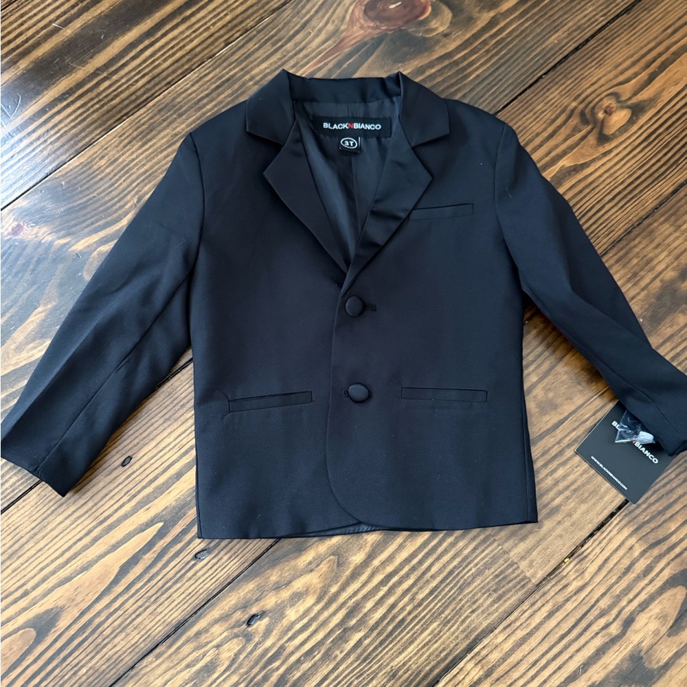 Stylish Black Kids Blazer by